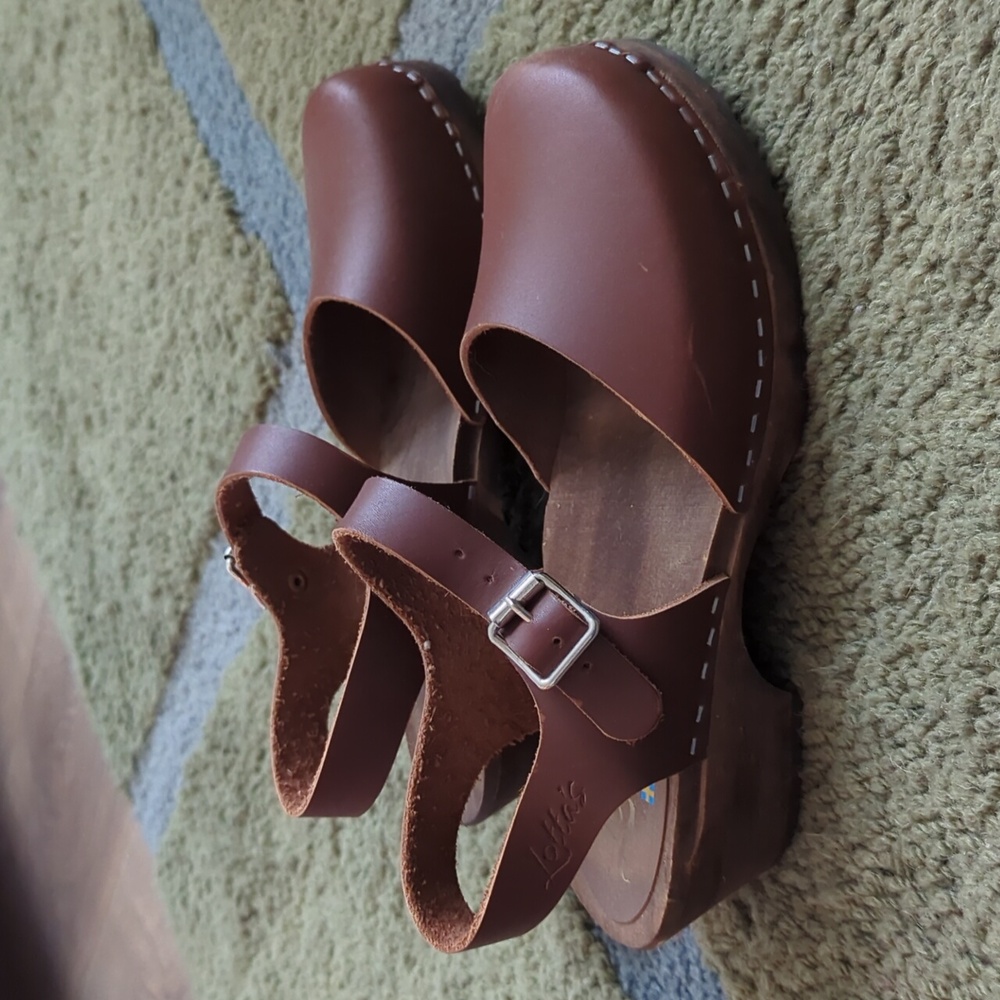 Lotta From Stockholm Swedish Clogs Low Heel 39